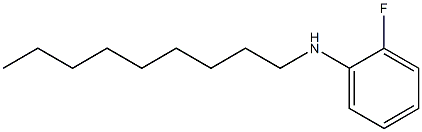 2-fluoro-N-nonylaniline 结构式