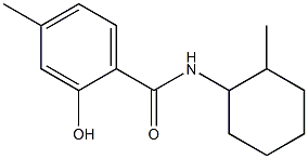 2-hydroxy-4-methyl-N-(2-methylcyclohexyl)benzamide|