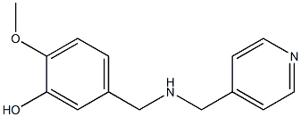  2-methoxy-5-{[(pyridin-4-ylmethyl)amino]methyl}phenol