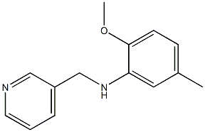  2-methoxy-5-methyl-N-(pyridin-3-ylmethyl)aniline