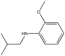 2-methoxy-N-(2-methylpropyl)aniline Structure