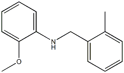 2-methoxy-N-[(2-methylphenyl)methyl]aniline Structure