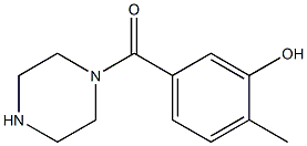 2-methyl-5-(piperazin-1-ylcarbonyl)phenol