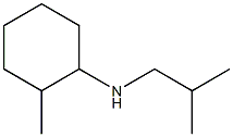 2-methyl-N-(2-methylpropyl)cyclohexan-1-amine Structure