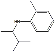 2-methyl-N-(3-methylbutan-2-yl)aniline Struktur