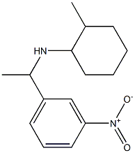 2-methyl-N-[1-(3-nitrophenyl)ethyl]cyclohexan-1-amine Structure