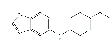 2-methyl-N-[1-(propan-2-yl)piperidin-4-yl]-1,3-benzoxazol-5-amine Structure