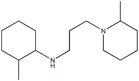 2-methyl-N-[3-(2-methylpiperidin-1-yl)propyl]cyclohexan-1-amine Structure