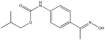 2-methylpropyl N-{4-[1-(hydroxyimino)ethyl]phenyl}carbamate