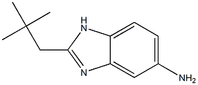 2-neopentyl-1H-benzimidazol-5-amine Struktur