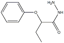 2-phenoxybutanehydrazide 结构式