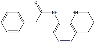 2-phenyl-N-(1,2,3,4-tetrahydroquinolin-8-yl)acetamide