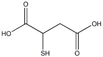 2-sulfanylbutanedioic acid 结构式