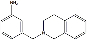 3-(1,2,3,4-tetrahydroisoquinolin-2-ylmethyl)aniline,,结构式