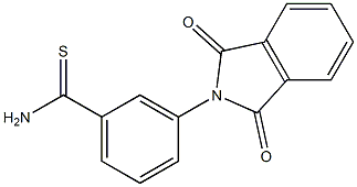3-(1,3-dioxo-1,3-dihydro-2H-isoindol-2-yl)benzenecarbothioamide Structure