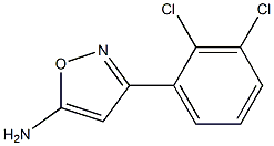 3-(2,3-dichlorophenyl)-1,2-oxazol-5-amine,,结构式