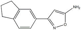  3-(2,3-dihydro-1H-inden-5-yl)-1,2-oxazol-5-amine