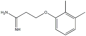 3-(2,3-dimethylphenoxy)propanimidamide Structure