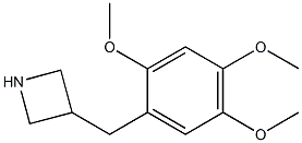 3-(2,4,5-trimethoxybenzyl)azetidine Structure