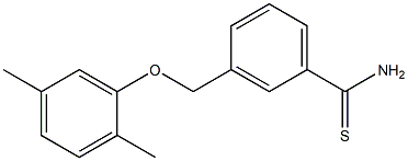3-(2,5-dimethylphenoxymethyl)benzene-1-carbothioamide