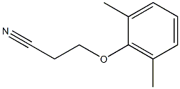 3-(2,6-dimethylphenoxy)propanenitrile Structure