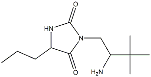 3-(2-amino-3,3-dimethylbutyl)-5-propylimidazolidine-2,4-dione