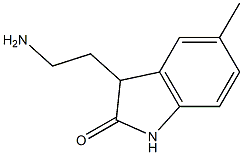 3-(2-aminoethyl)-5-methyl-1,3-dihydro-2H-indol-2-one Structure