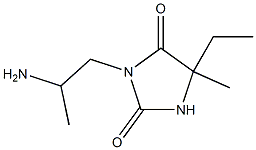  3-(2-aminopropyl)-5-ethyl-5-methylimidazolidine-2,4-dione