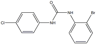 3-(2-bromophenyl)-1-(4-chlorophenyl)urea Structure