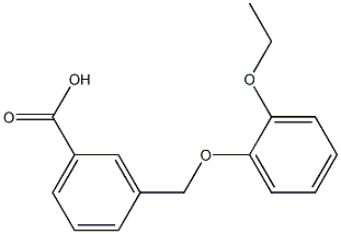  3-(2-ethoxyphenoxymethyl)benzoic acid