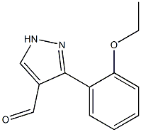 3-(2-ethoxyphenyl)-1H-pyrazole-4-carbaldehyde Structure