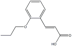 3-(2-propoxyphenyl)prop-2-enoic acid