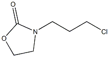 3-(3-chloropropyl)-1,3-oxazolidin-2-one,,结构式