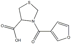 3-(3-furoyl)-1,3-thiazolidine-4-carboxylic acid|