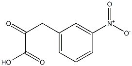 3-(3-nitrophenyl)-2-oxopropanoic acid Structure