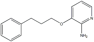 3-(3-phenylpropoxy)pyridin-2-amine Structure