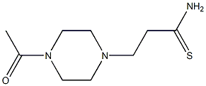 3-(4-acetylpiperazin-1-yl)propanethioamide