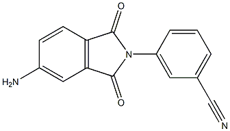 3-(5-amino-1,3-dioxo-2,3-dihydro-1H-isoindol-2-yl)benzonitrile