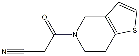 3-(6,7-dihydrothieno[3,2-c]pyridin-5(4H)-yl)-3-oxopropanenitrile