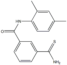 3-(aminocarbonothioyl)-N-(2,4-dimethylphenyl)benzamide