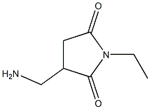 3-(aminomethyl)-1-ethylpyrrolidine-2,5-dione|