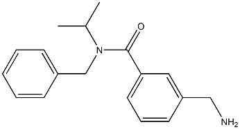 3-(aminomethyl)-N-benzyl-N-(propan-2-yl)benzamide