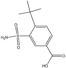 3-(aminosulfonyl)-4-tert-butylbenzoic acid