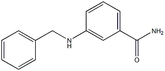 3-(benzylamino)benzamide Struktur
