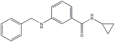 3-(benzylamino)-N-cyclopropylbenzamide
