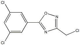 3-(chloromethyl)-5-(3,5-dichlorophenyl)-1,2,4-oxadiazole|