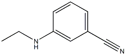 3-(エチルアミノ)ベンゾニトリル 化学構造式