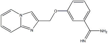 3-(imidazo[1,2-a]pyridin-2-ylmethoxy)benzenecarboximidamide