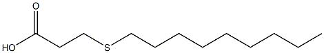 3-(nonylsulfanyl)propanoic acid Structure