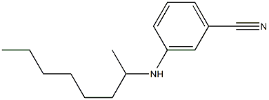  3-(octan-2-ylamino)benzonitrile